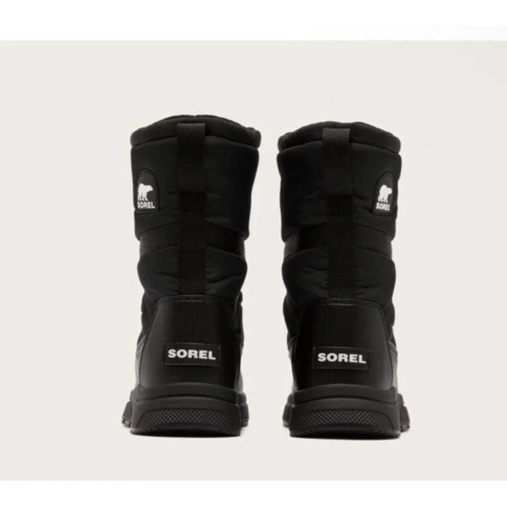 New $140 Sorel Women's 7 Black Whitney III Waterproof Boots